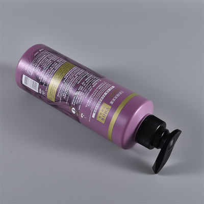 Cosmetic Packaging 500ml Purple Shampoo Pump Bottle OEM/ODM Available